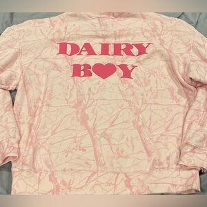 DB Pink Camo Crewneck